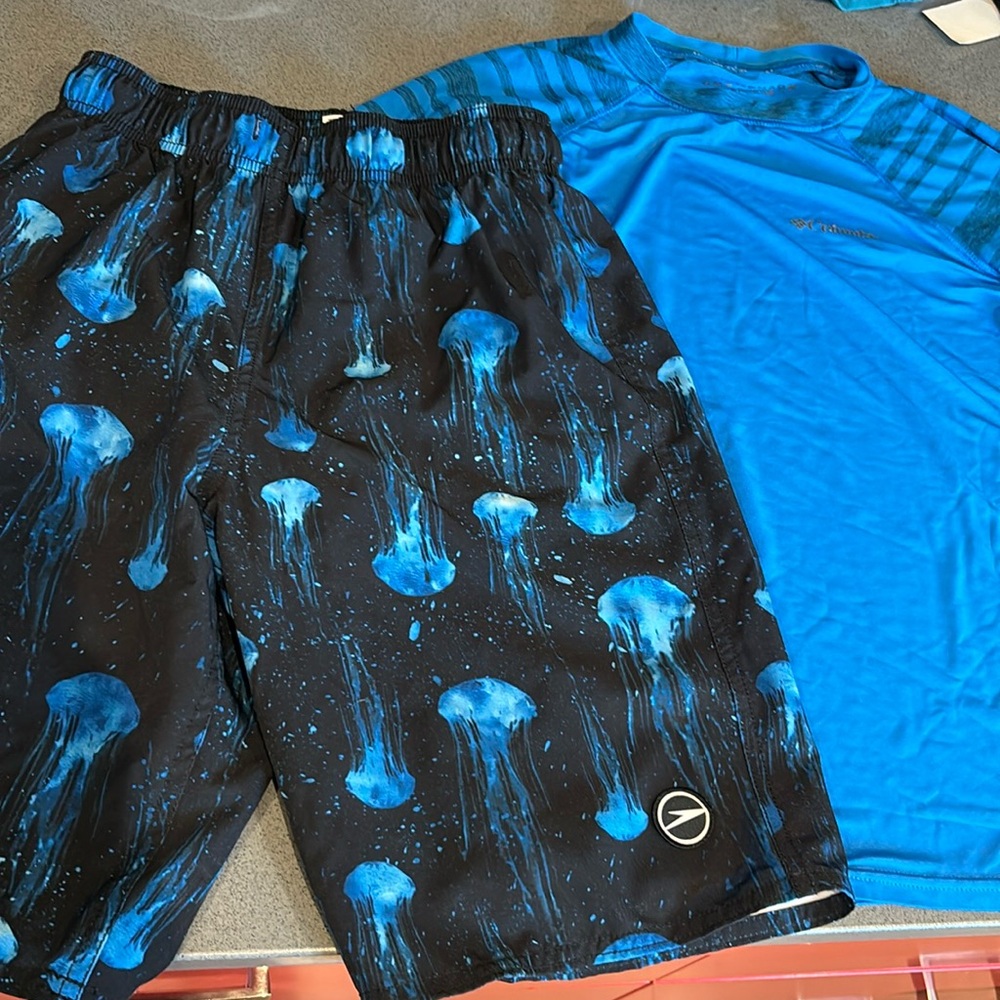 Boys Top and Bottom Swimsuit